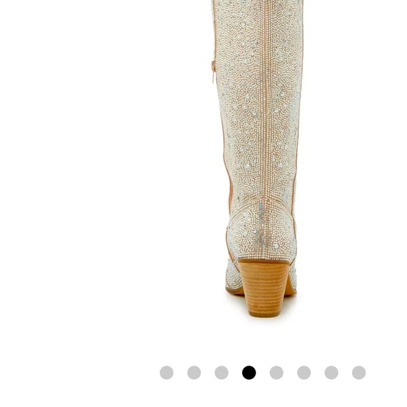 Silver metallic MatisseTaylor Western Boot - Picture 9 of 10